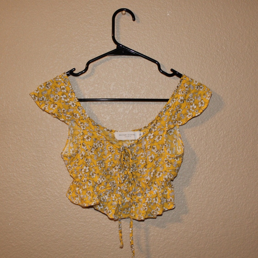 Floral Crop Top